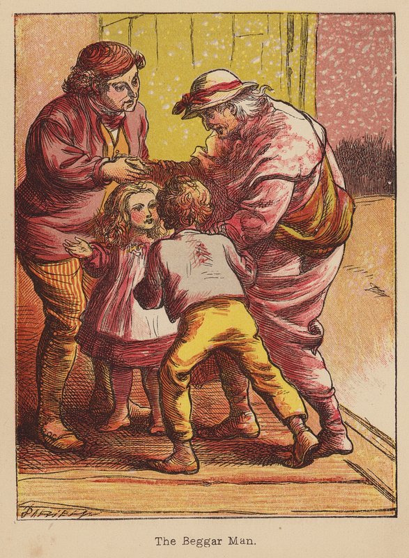 Tiggaren (gravyr i kolorit) av Thomas Dalziel