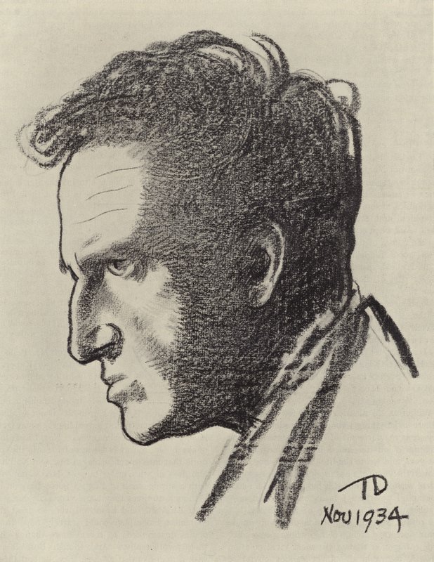 Thomas Derrick, engelsk konstnär (litografi) av Thomas Derrick