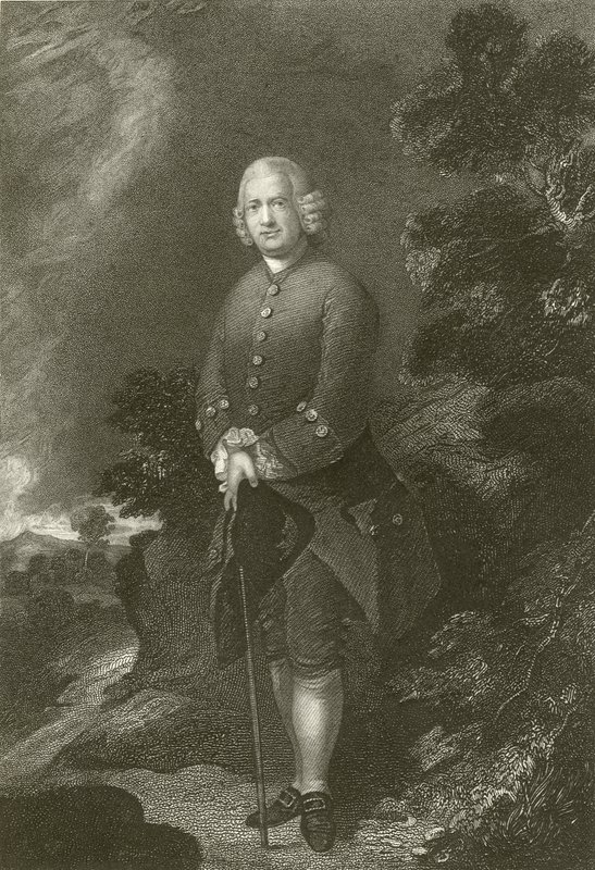 Porträtt av Ralphe Schomberg av Thomas Gainsborough