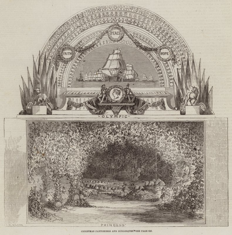 Julpantomimer och burlesker av Thomas Harrington Wilson