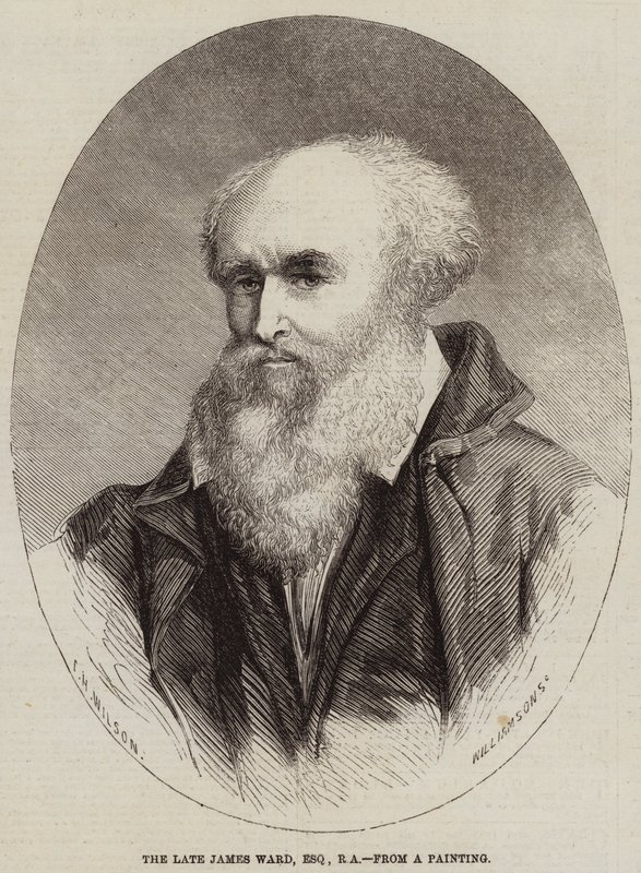 Den avlidne James Ward, Esquire, RA av Thomas Harrington Wilson