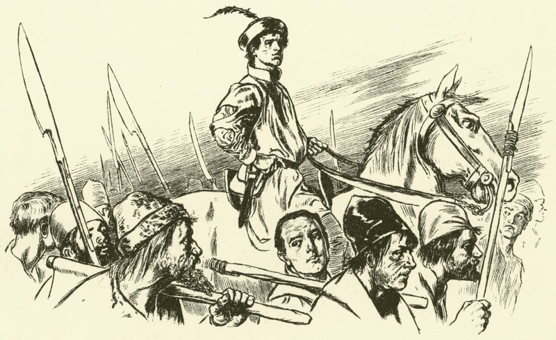 Wat Tyler (gravyr) av Thomas Heath Robinson
