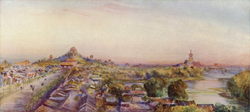 Peking, sett från trumtornet av Thomas Hodgson Liddell