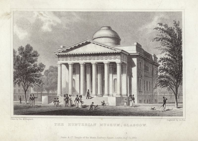 Hunterian Museum, Glasgow av Thomas Hosmer Shepherd
