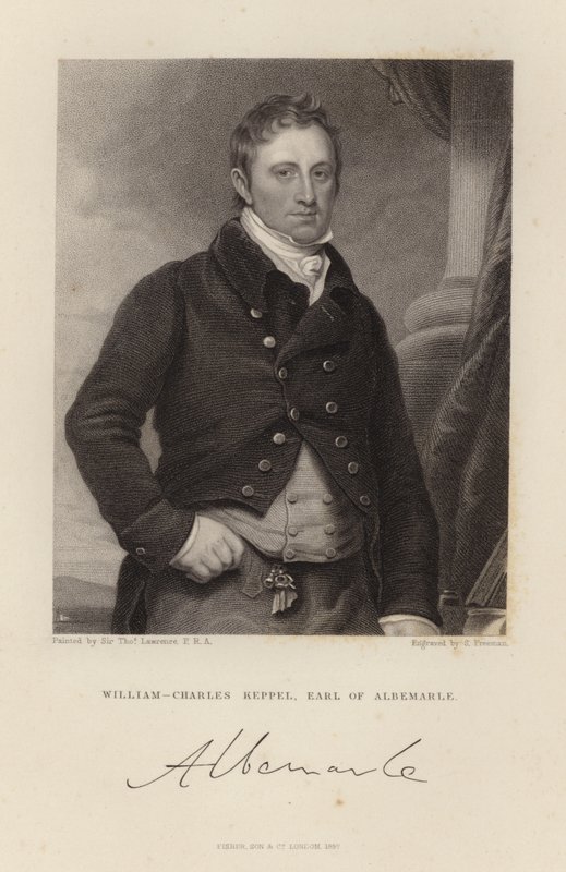 Earl av Albemarle av Thomas Lawrence