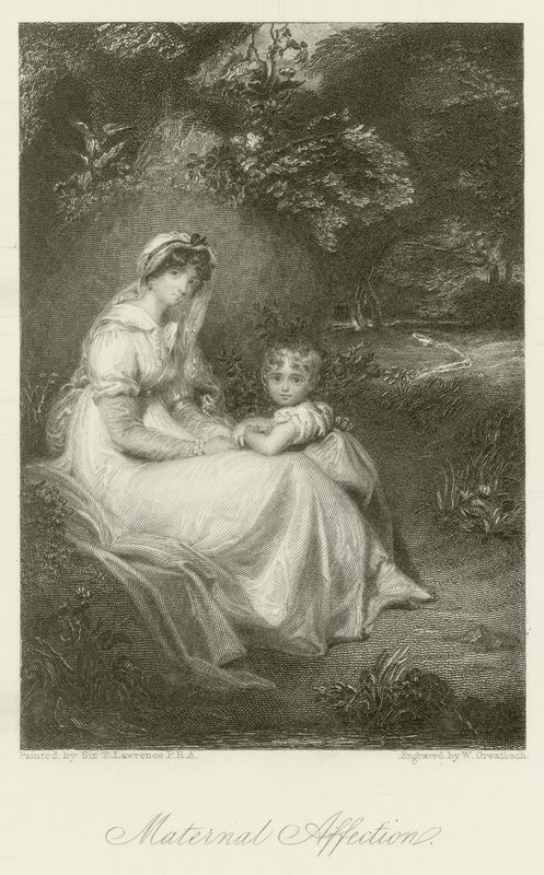 Moderns tillgivenhet av Thomas Lawrence