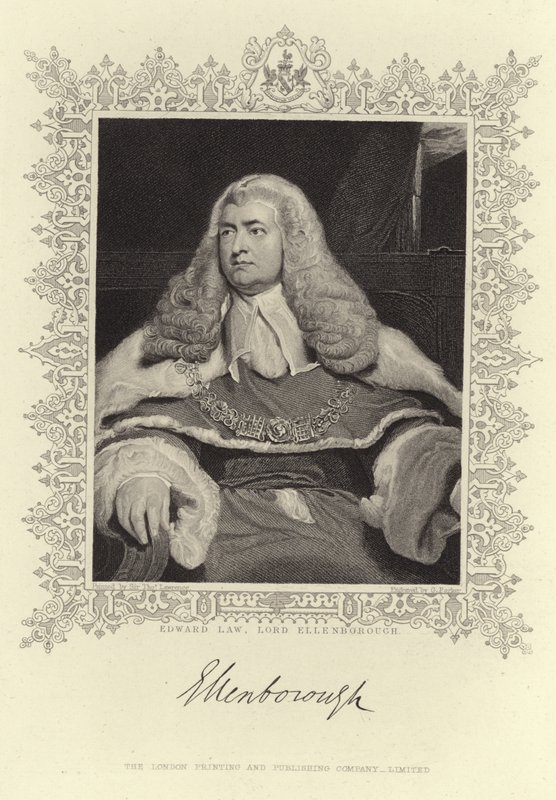 Porträtt av Edward Law av Thomas Lawrence