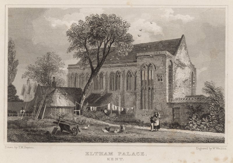 Eltham Palace, Kent av Thomas Mann Baynes