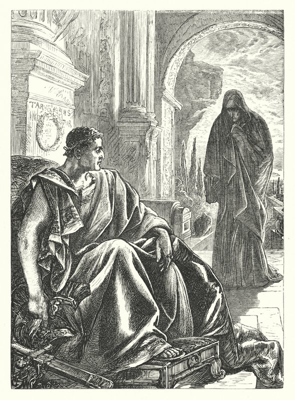 Cumaean Sibyll (gravyr) av Thomas Morten