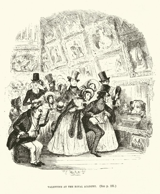 Illustration för Valentine Vox (gravyr) av Thomas Onwhyn