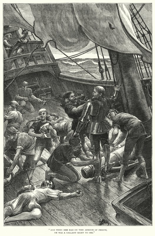 Sir Andrew Barton (gravyr) av Thomas Reynolds Lamont