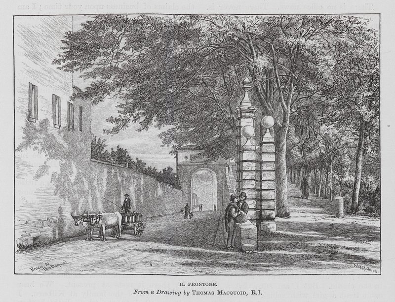 Il Frontone (gravyr) av Thomas Robert Macquoid