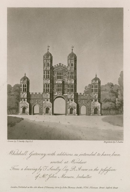 Whitehall Gateway av Thomas Sandby