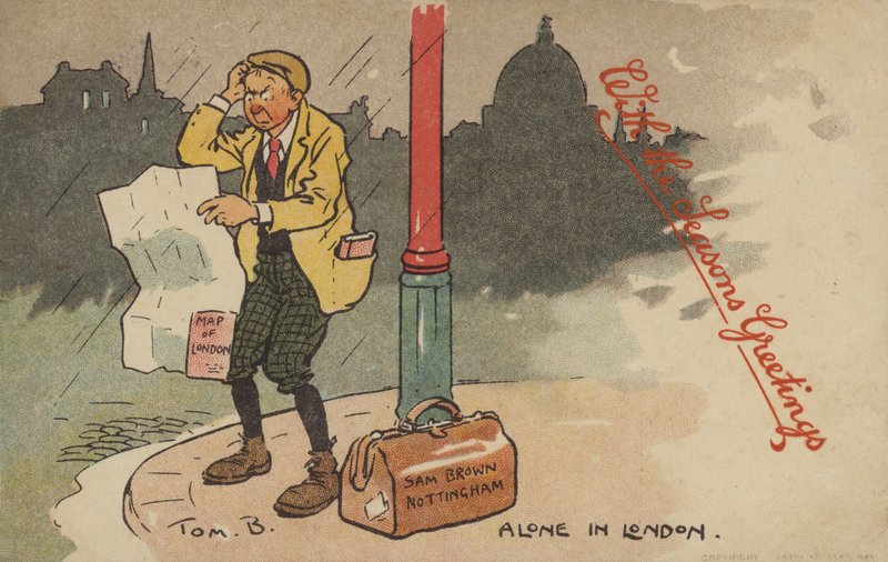 Ensam i London av Tom Browne