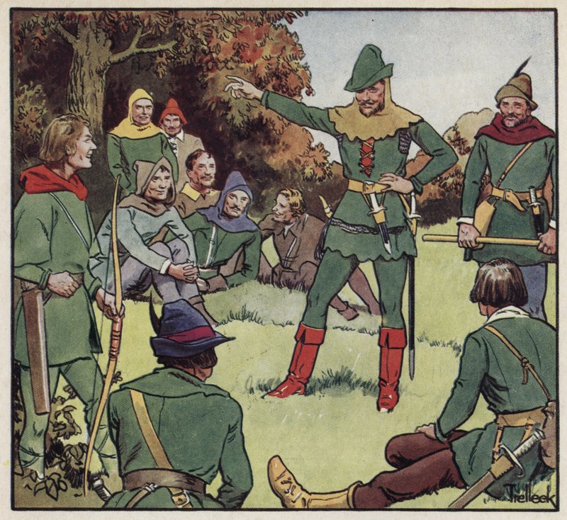 Robin Hood och hans glada män av Trelleek