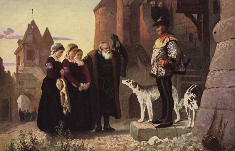 Mästarnas högra, 1874 av Vasilij Dmitrievich Polenov