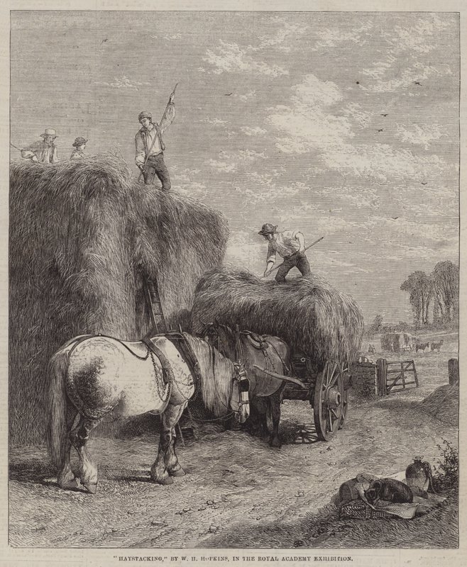 Höstackning av W.H. Hopkins