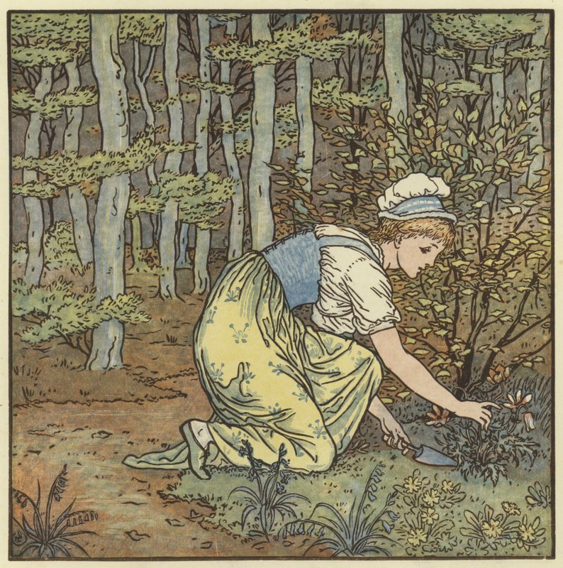 Hittades av Walter Crane