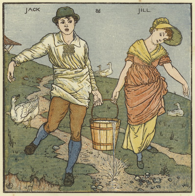 Jack och Jill av Walter Crane