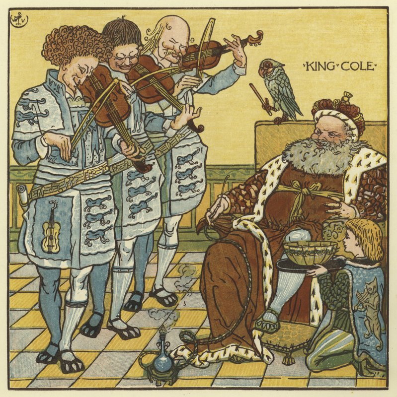 King Cole av Walter Crane