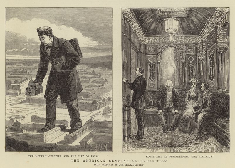 American Centennial Exhibition av Walter Jenks Morgan