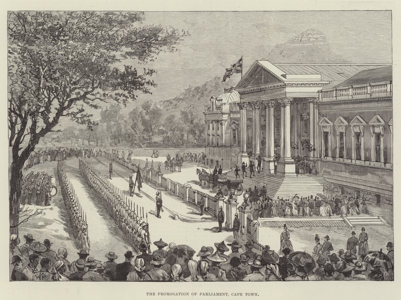 The Prorogation of Parliament, Kapstaden av Walter Paget