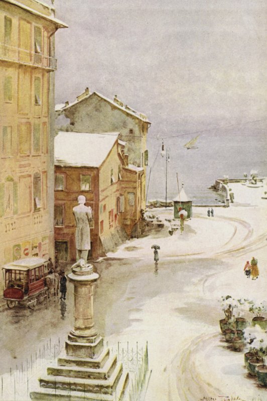 Piazza Mazzini, Santa Margherita av Walter Frederick Roofe Tyndale