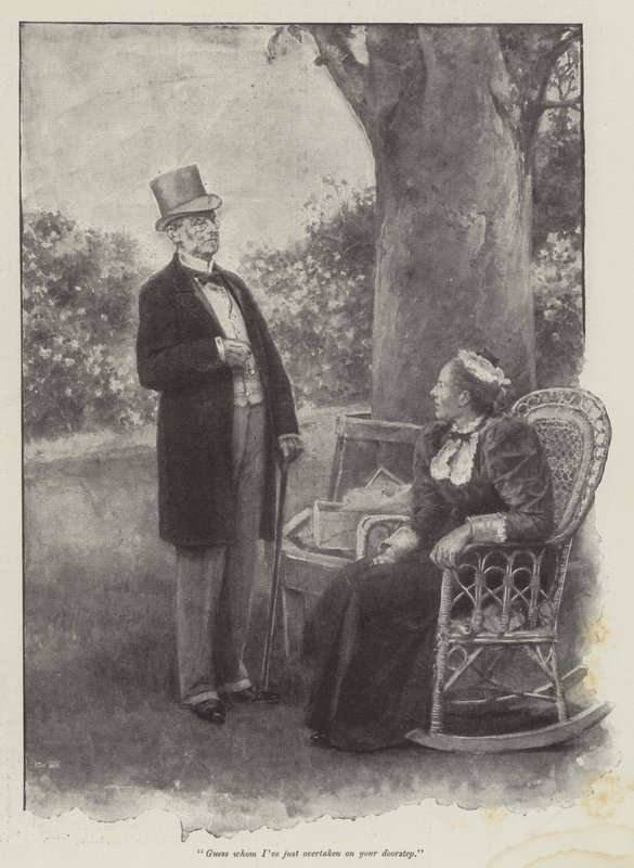 Det andra huset, av Henry James av Walter Paget