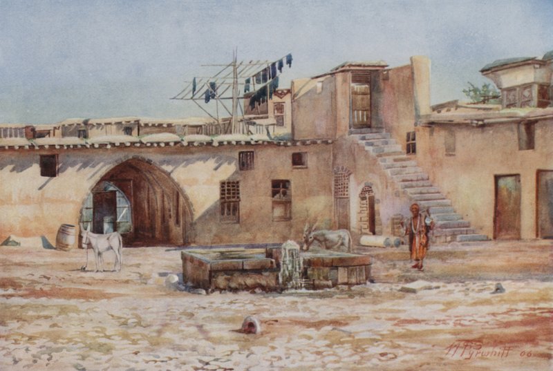 En Khan i Damaskus av Walter Spencer Stanhope Tyrwhitt