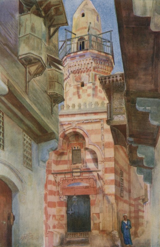 En sidogata i Kairo av Walter Spencer Stanhope Tyrwhitt