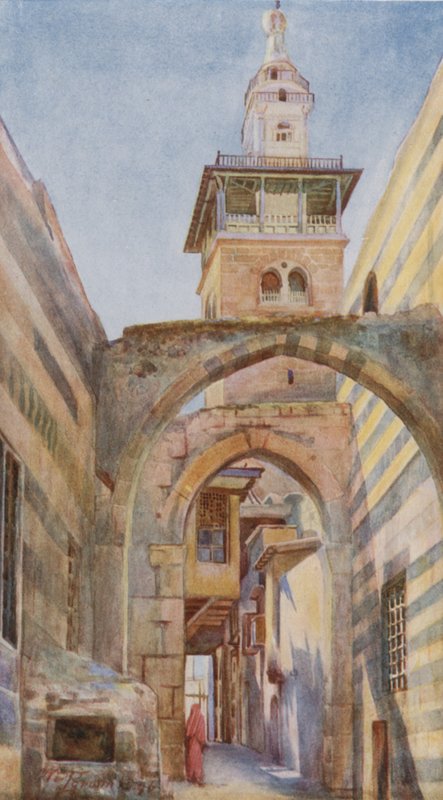 Brudens minaret, Damaskus av Walter Spencer Stanhope Tyrwhitt
