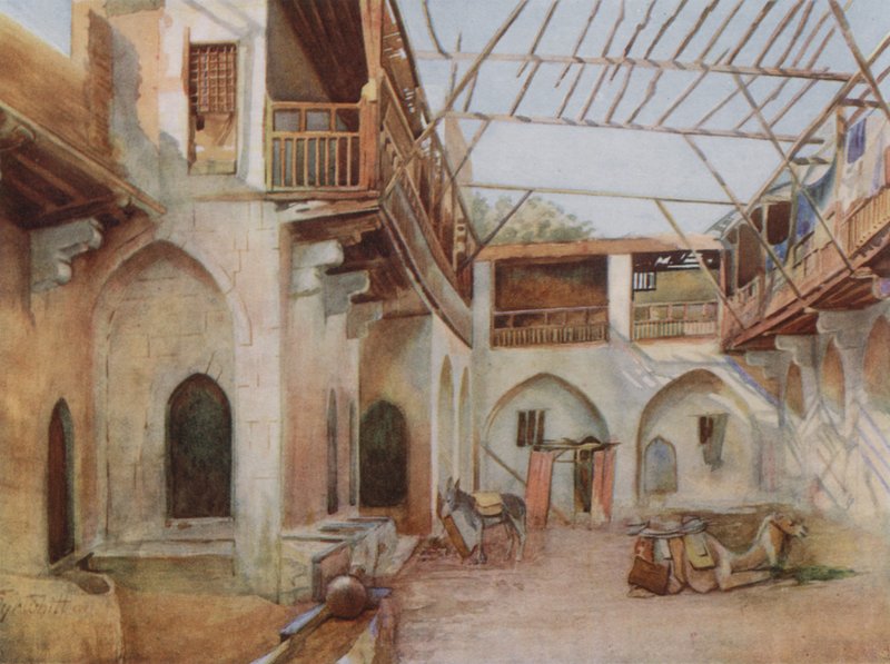 Khan El Dobabiyeh, Kairo av Walter Spencer Stanhope Tyrwhitt