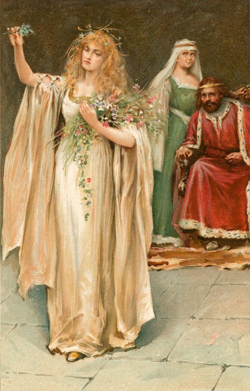 Ophelia av Walter Stanley Paget