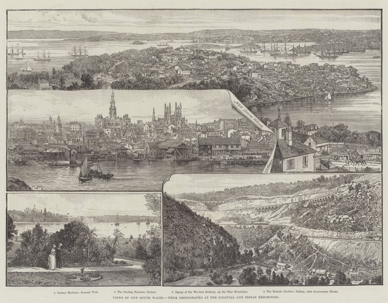 Utsikt över New South Wales av Warry