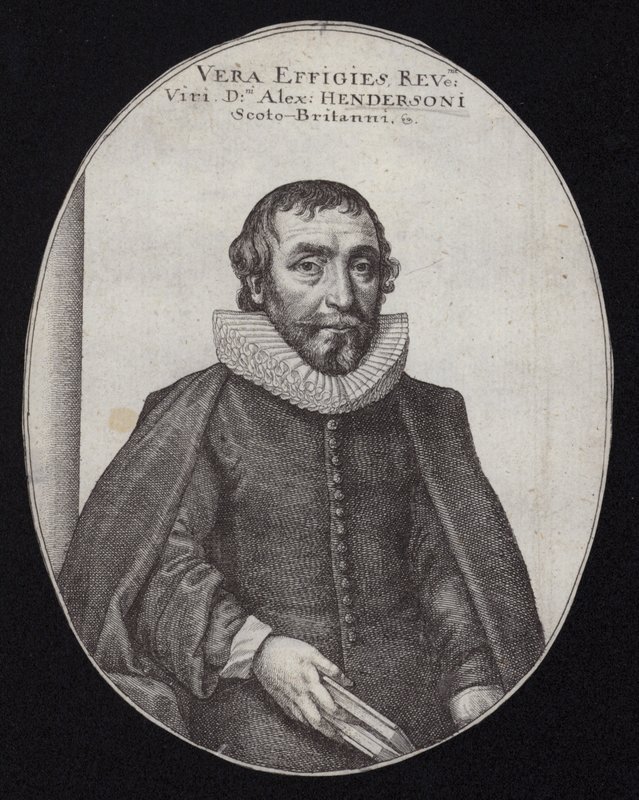 Pastor Alexander Henderson av Wenceslaus Hollar