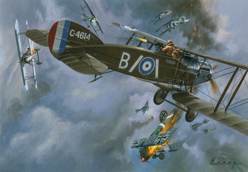 Flygplan i luftstrid av Wilf (20th century) Hardy
