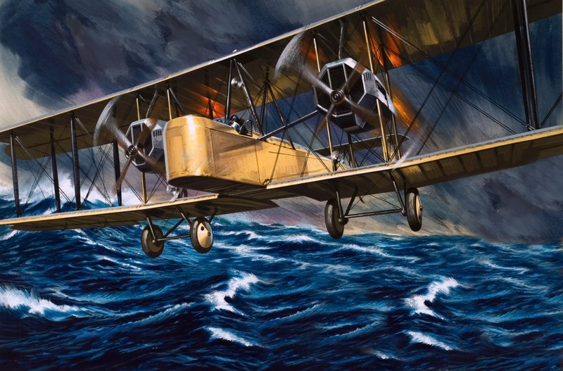 Vimys över vågorna av Wilf (20th century) Hardy