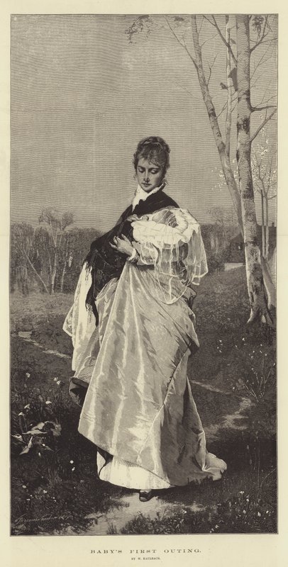 Barnets första utflykt av Wilhelm von Kaulbach