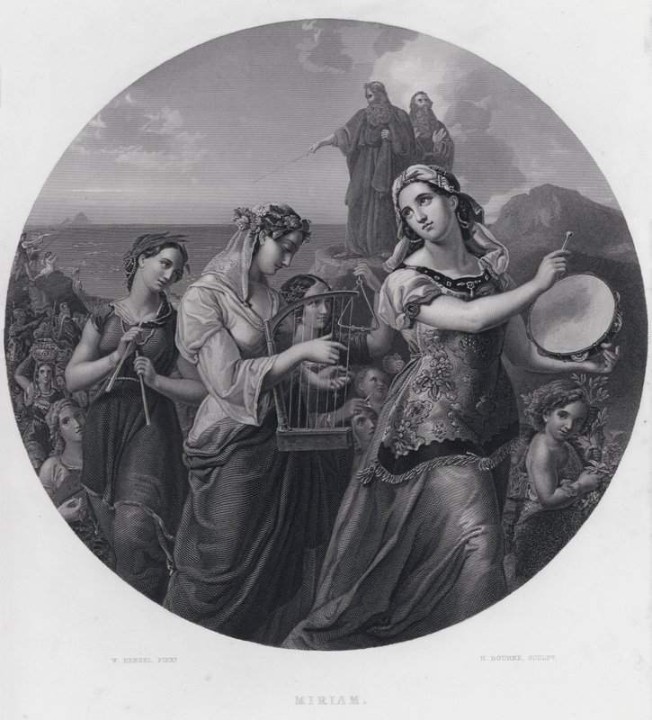 Miriam (gravyr) av Wilhelm Hensel