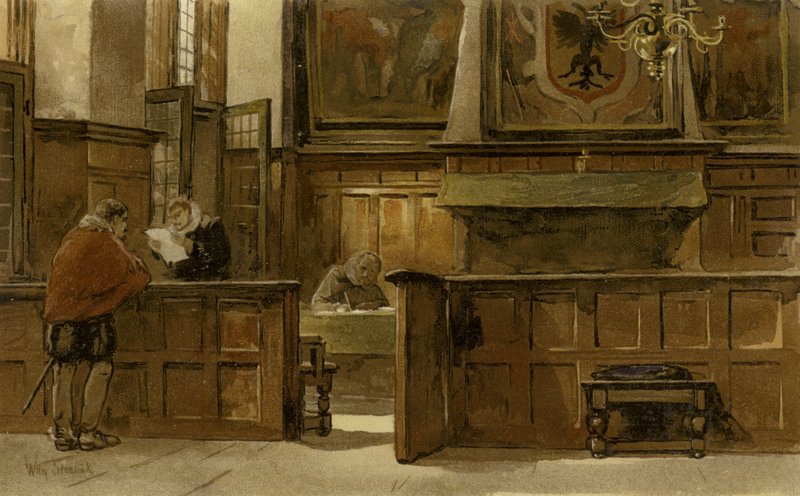 Rådssalen i stadshuset, Naarden, 1603 av Willem II Steelink