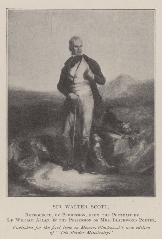Sir Walter Scott av William Allan