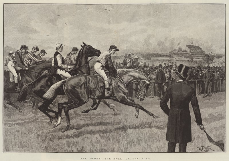 Derbyt, flaggans fall av William Barnes Wollen
