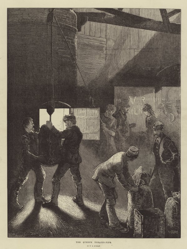Drottningens tobakspipa av William Bazett Murray