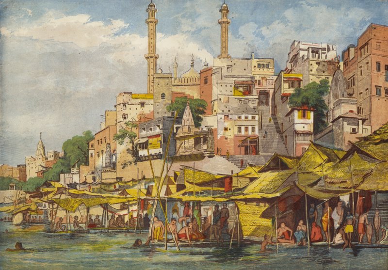 Benares, Indien av William Carpenter