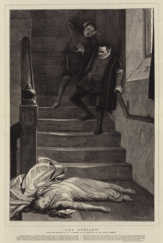 Amy Robsart av William Frederick Yeames