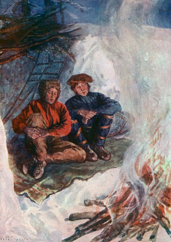 Läger i snön av William Henry Charles Groome