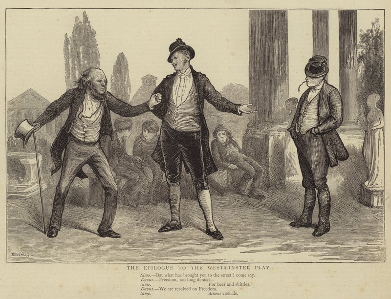 Epilog till Westminster-teatern av William III Bromley