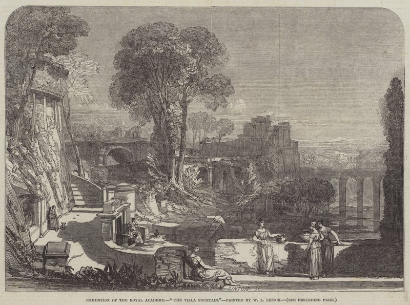 Villafontänen av William Leighton Leitch