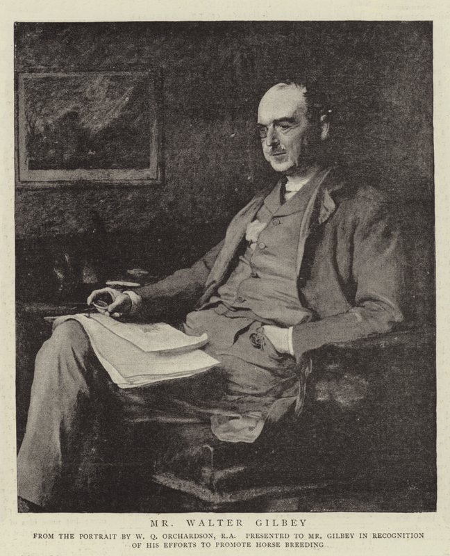 Herr Walter Gilbey av William Quiller Orchardson