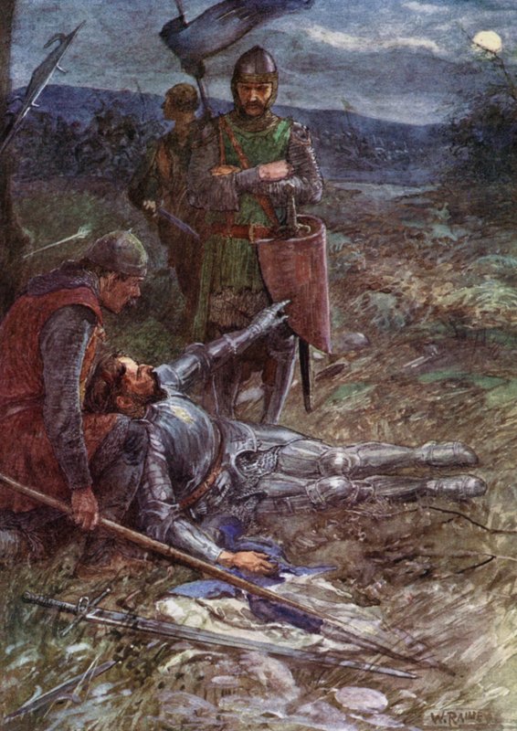 Slaget vid Otterbourne av William Rainey